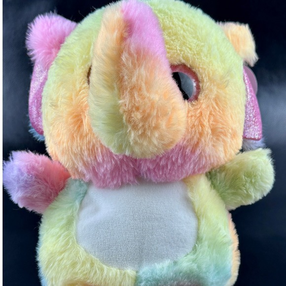 NANCO Rainbow Elephant Plush Stuffed Animal Pastel Colors with Tags - Picture 1 of 7